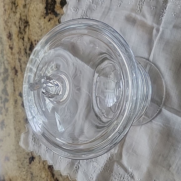 Vintage small candy jar with lid - Picture 2 of 7